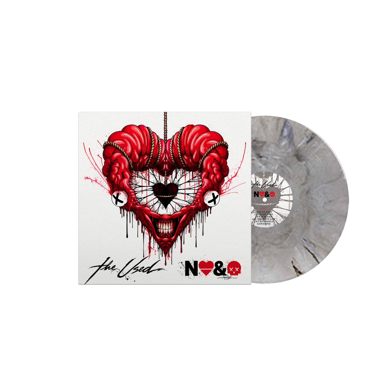 THE USED ‘IN LOVE AND DEATH’ LP + AP SPECIAL COLLECTOR'S EDITION MAGAZINE - EXCLUSIVE - LTD. 500 - GHOST