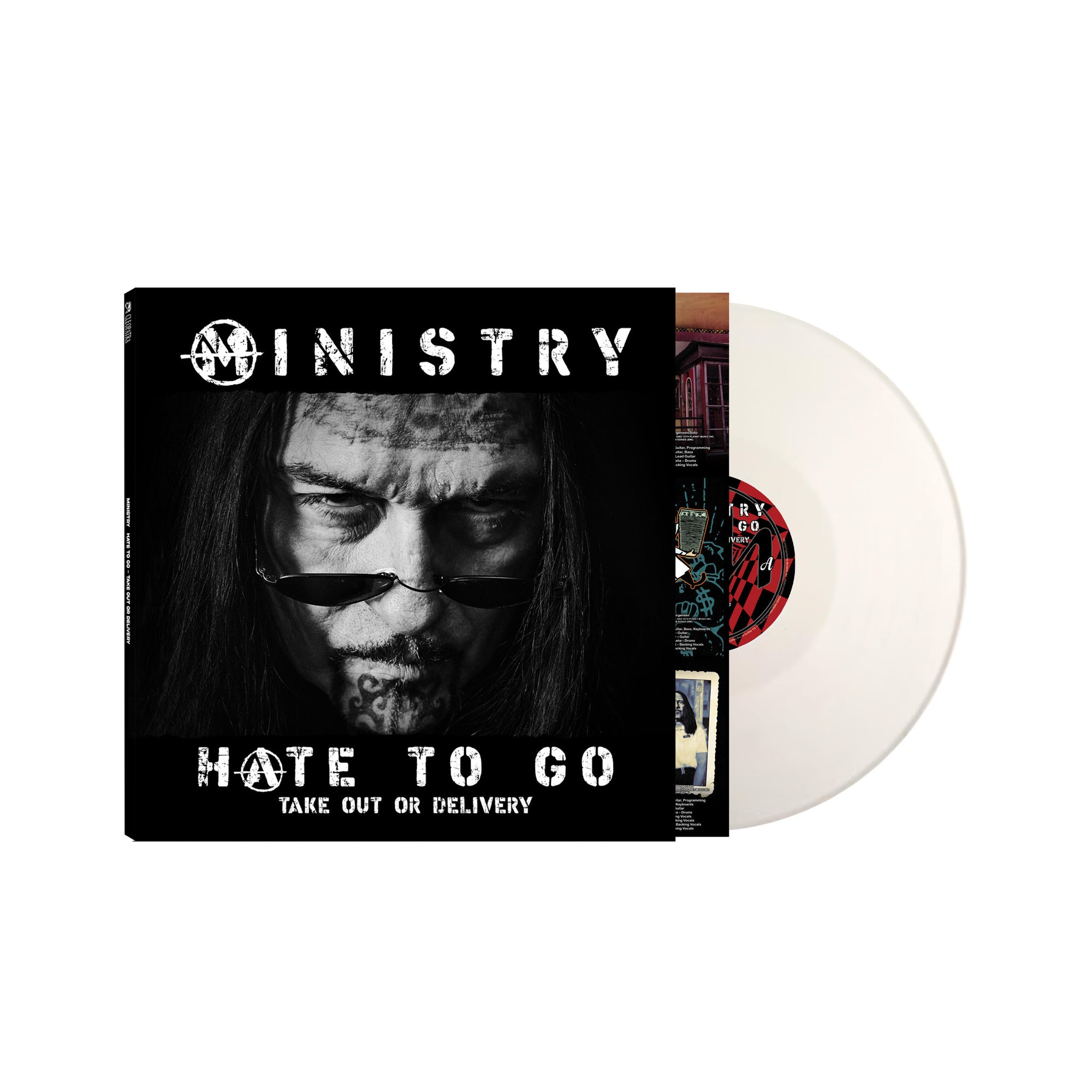 MINISTRY 'HATE TO GO - TAKE OUT OR DELIVERY' LP (Limited Edition