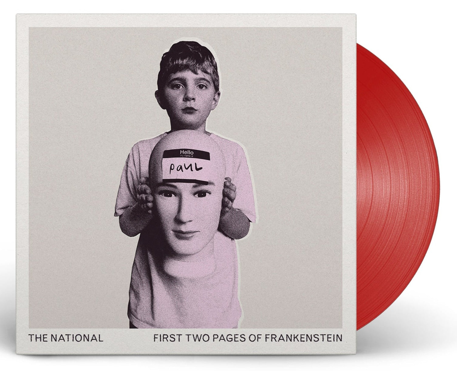 THE NATIONAL 'FIRST TWO PAGES OF FRANKENSTEIN' LP - RED