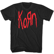 KORN 'RED LOGO TEE' T-SHIRT