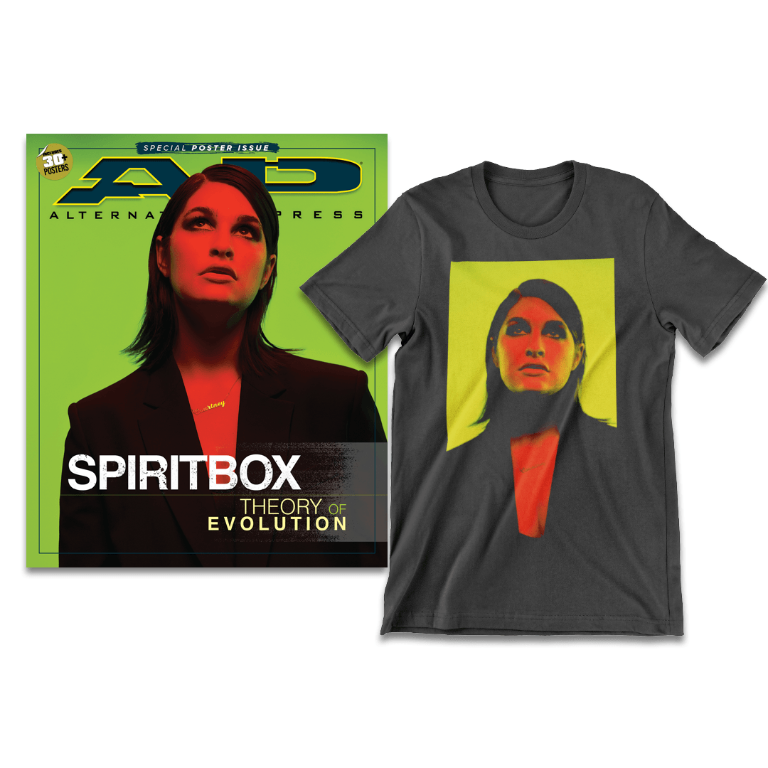 AP x Spiritbox: Limited Edition T-Shirt + Magazine Bundle New Gen Magazine Alternative Press