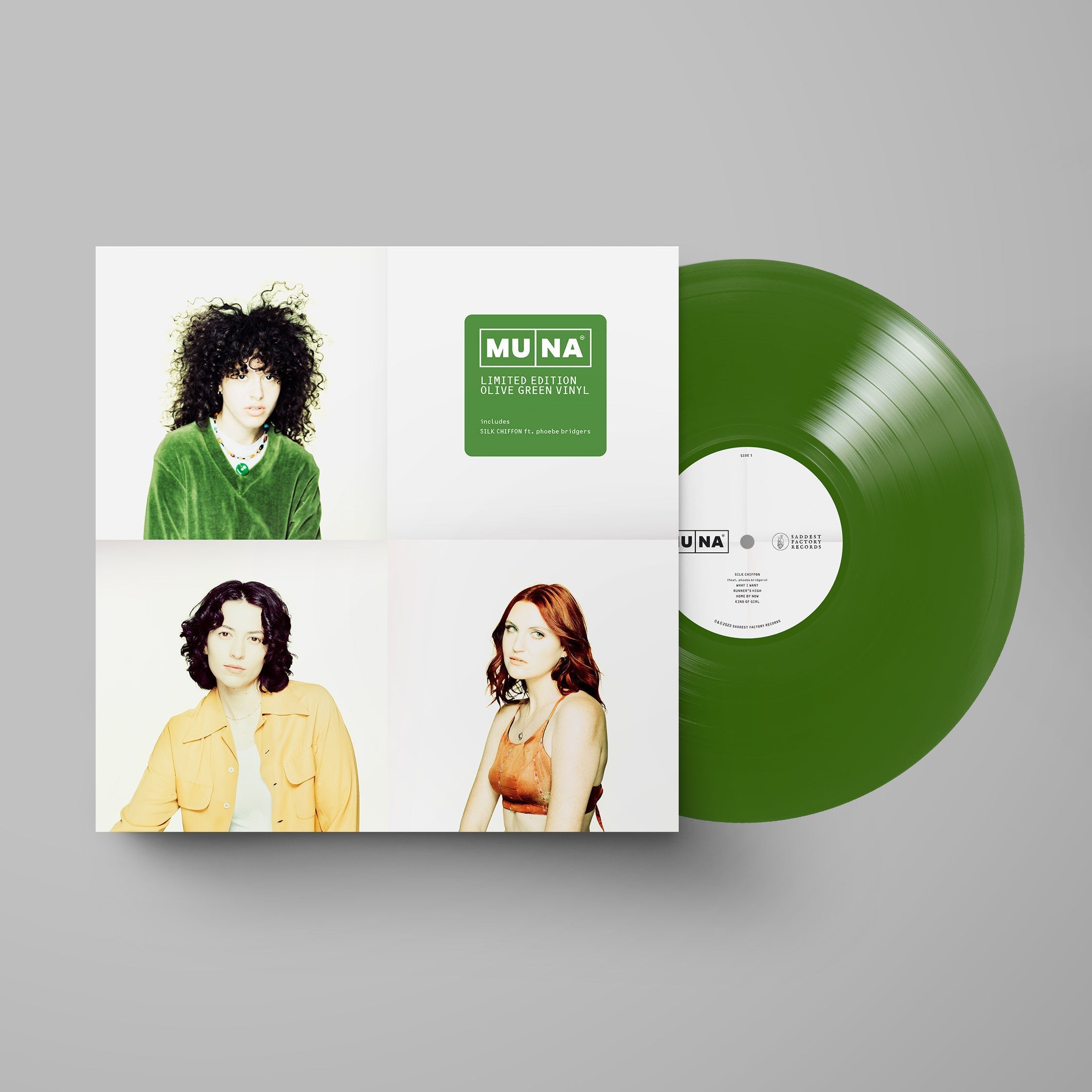 MUNA 'MUNA' LP - OLIVE GREEN