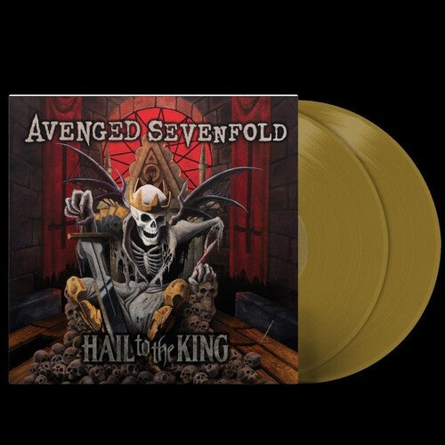 AVENGED SEVENFOLD 'HAIL TO THE KING' 2LP - GOLD