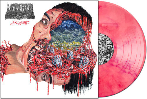 UNDEATH 'MORE INSANE' LP - RED FROM BEYOND