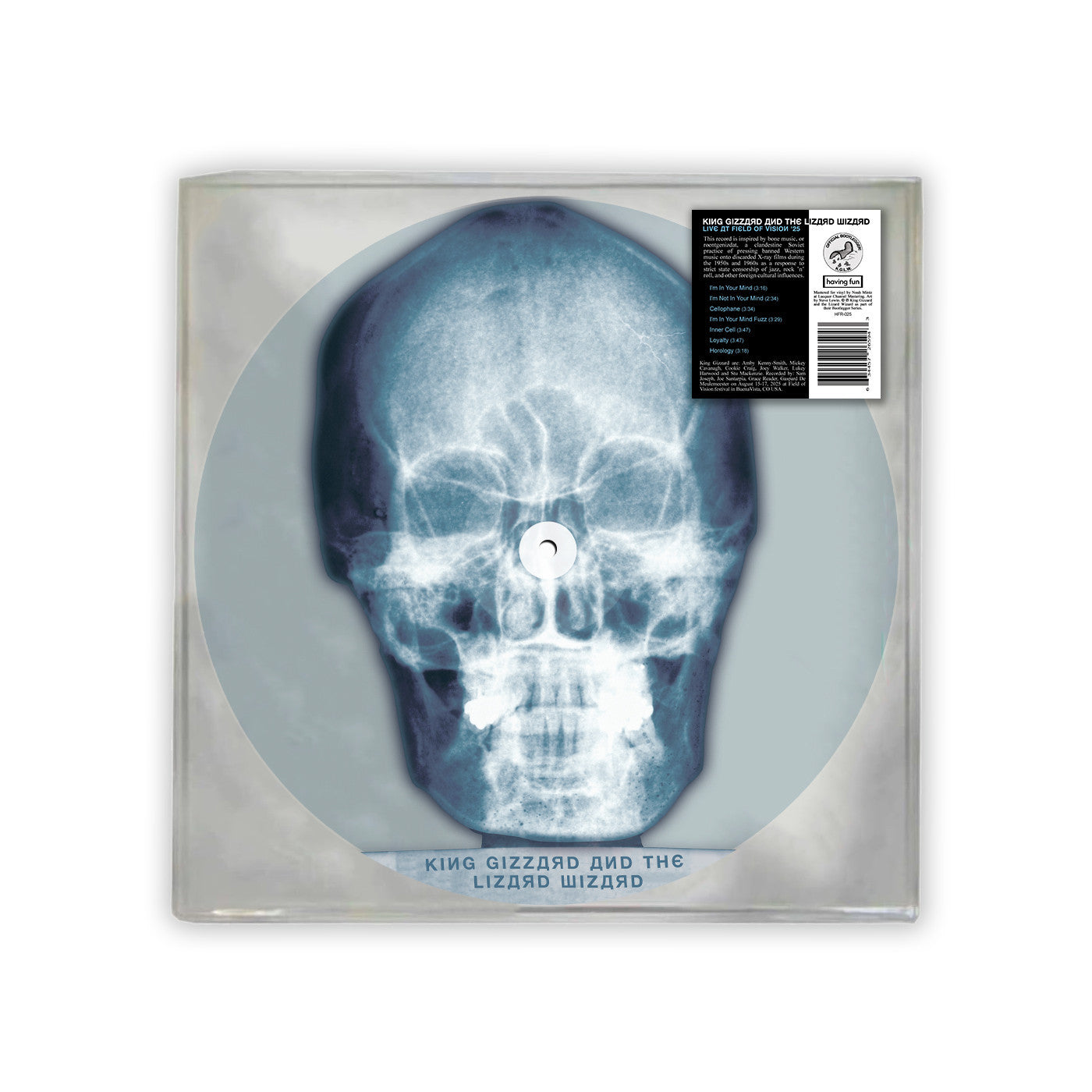 KING GIZZARD & THE LIZARD WIZARD 'SKULL X-RAY' LP (Deluxe Edition