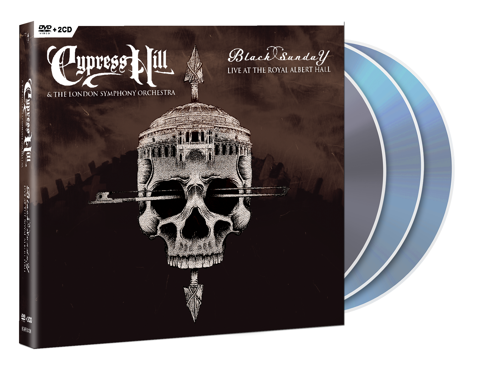 CYPRESS HILL 'BLACK SUNDAY LIVE AT THE ROYAL ALBERT HALL' DVD/2CD