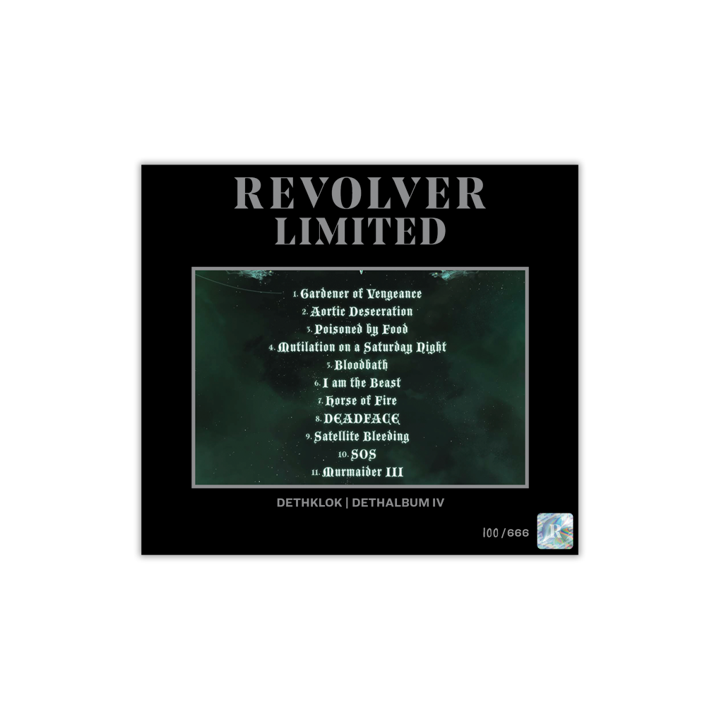 DETHKLOK 'DETHALBUM IV' CD W/NUMBERED SLIPCASE