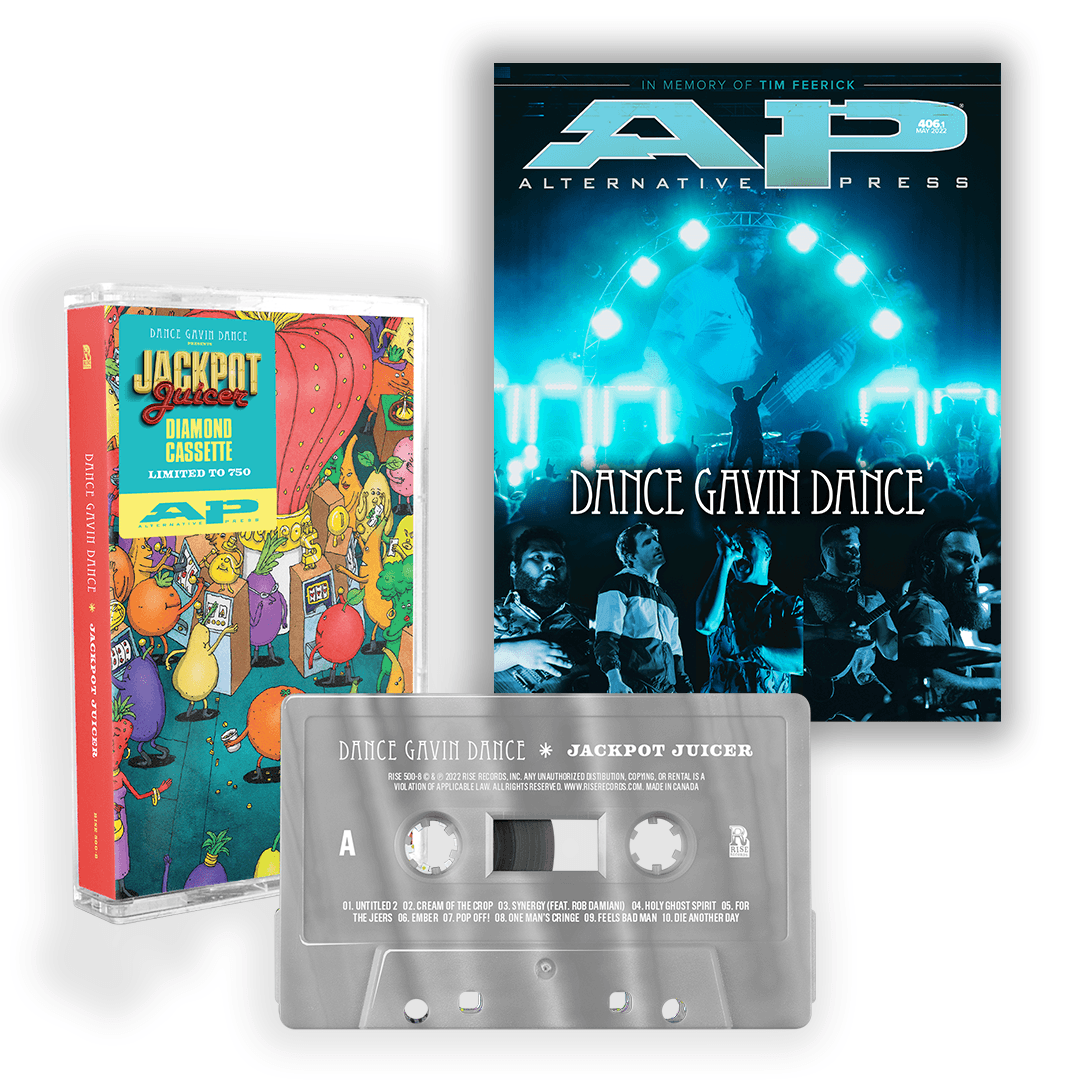 Dance Gavin Dance - 'Jackpot Juicer' Diamond Cassette Bundle (Limited Edition of 750) New Gen Magazine Alternative Press