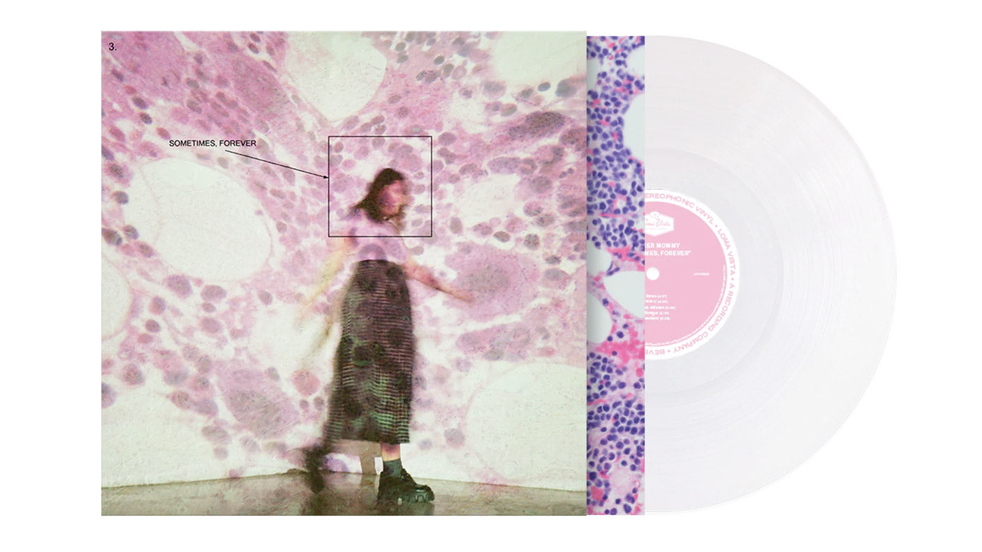 SOCCER MOMMY 'SOMETIMES, FOREVER' LP - EXCLUSIVE - LTD. 1000 - MILKY CLEAR
