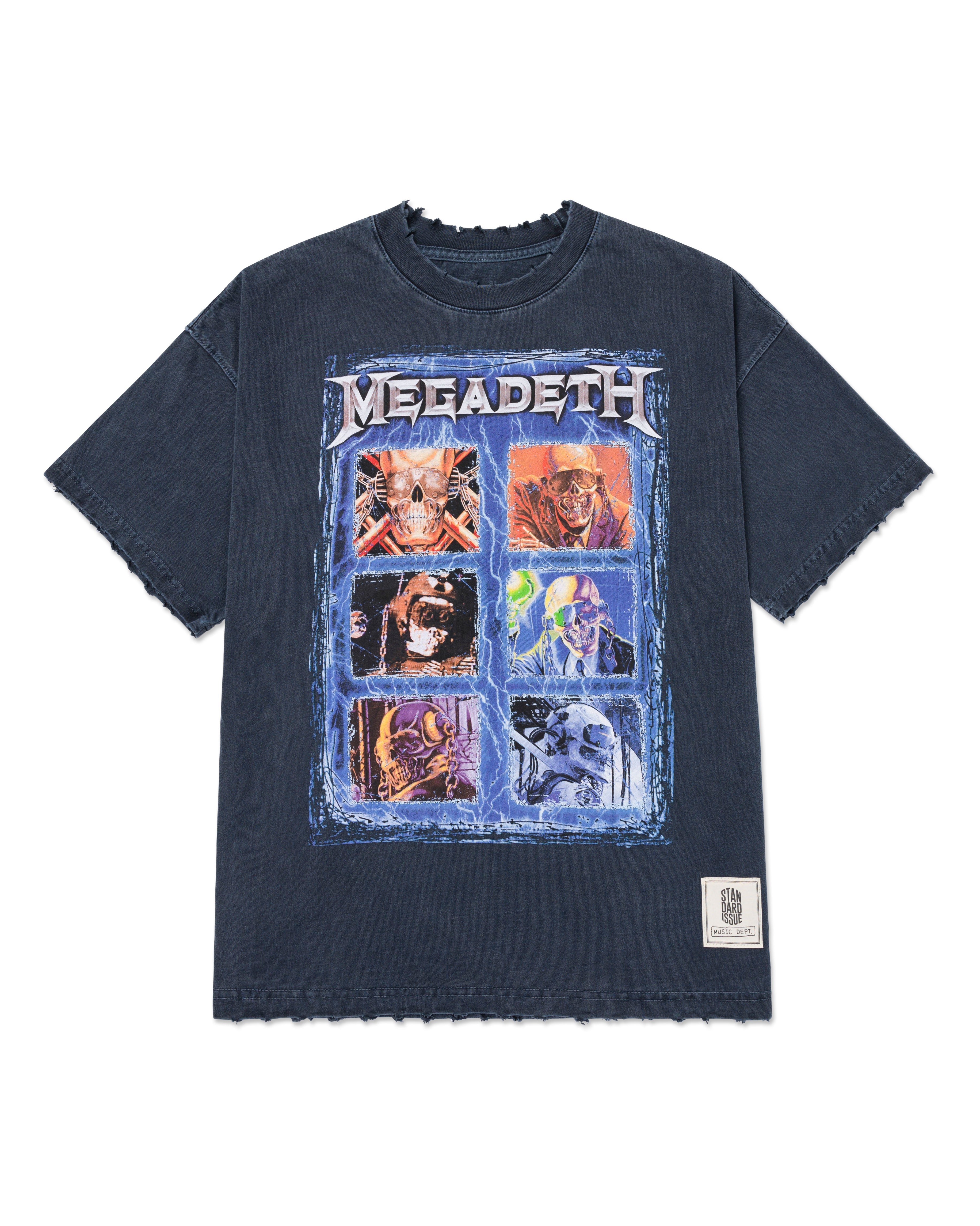 MEGADETH 'GRID' BOXY TEE