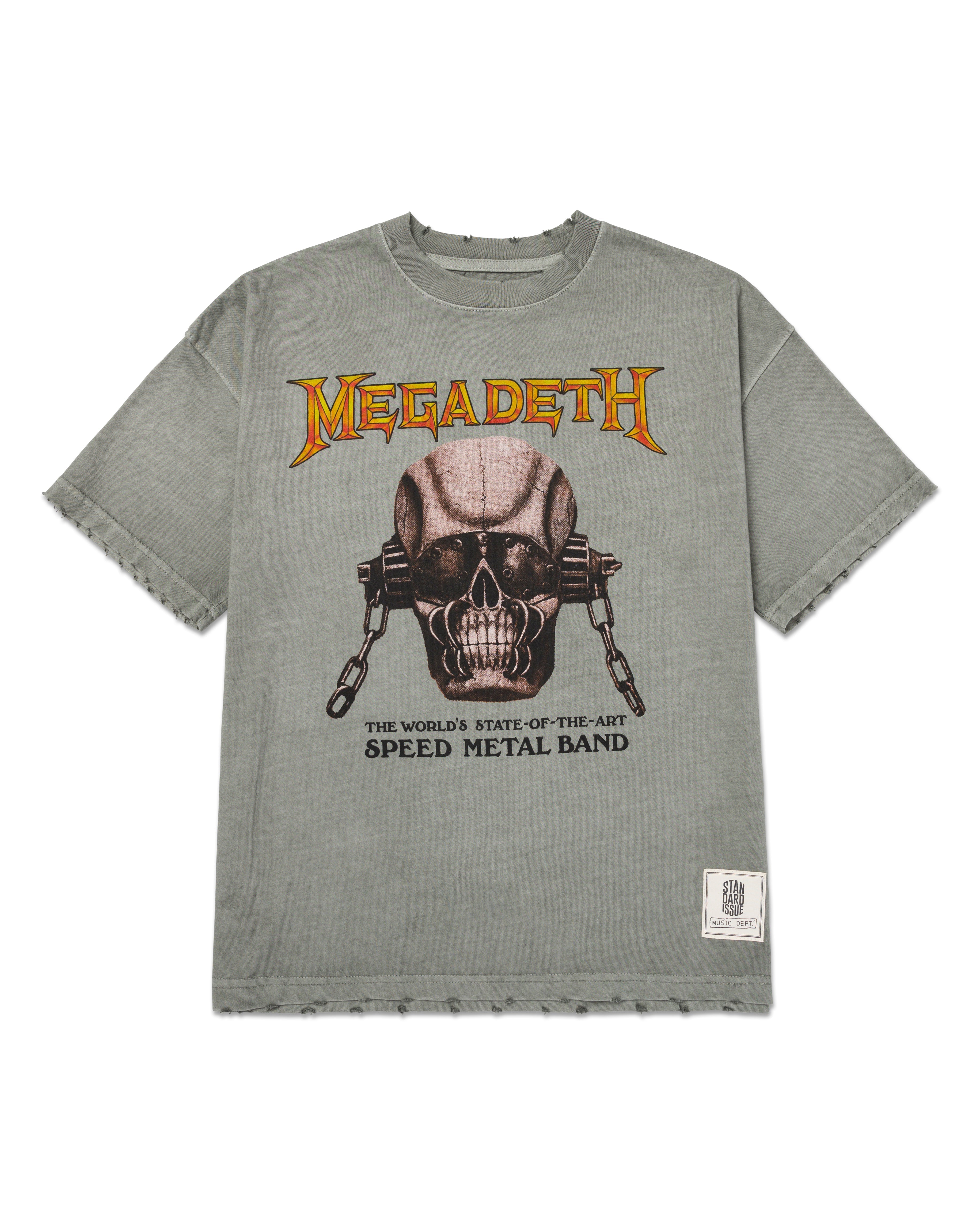 MEGADETH 'STATE' BOXY TEE