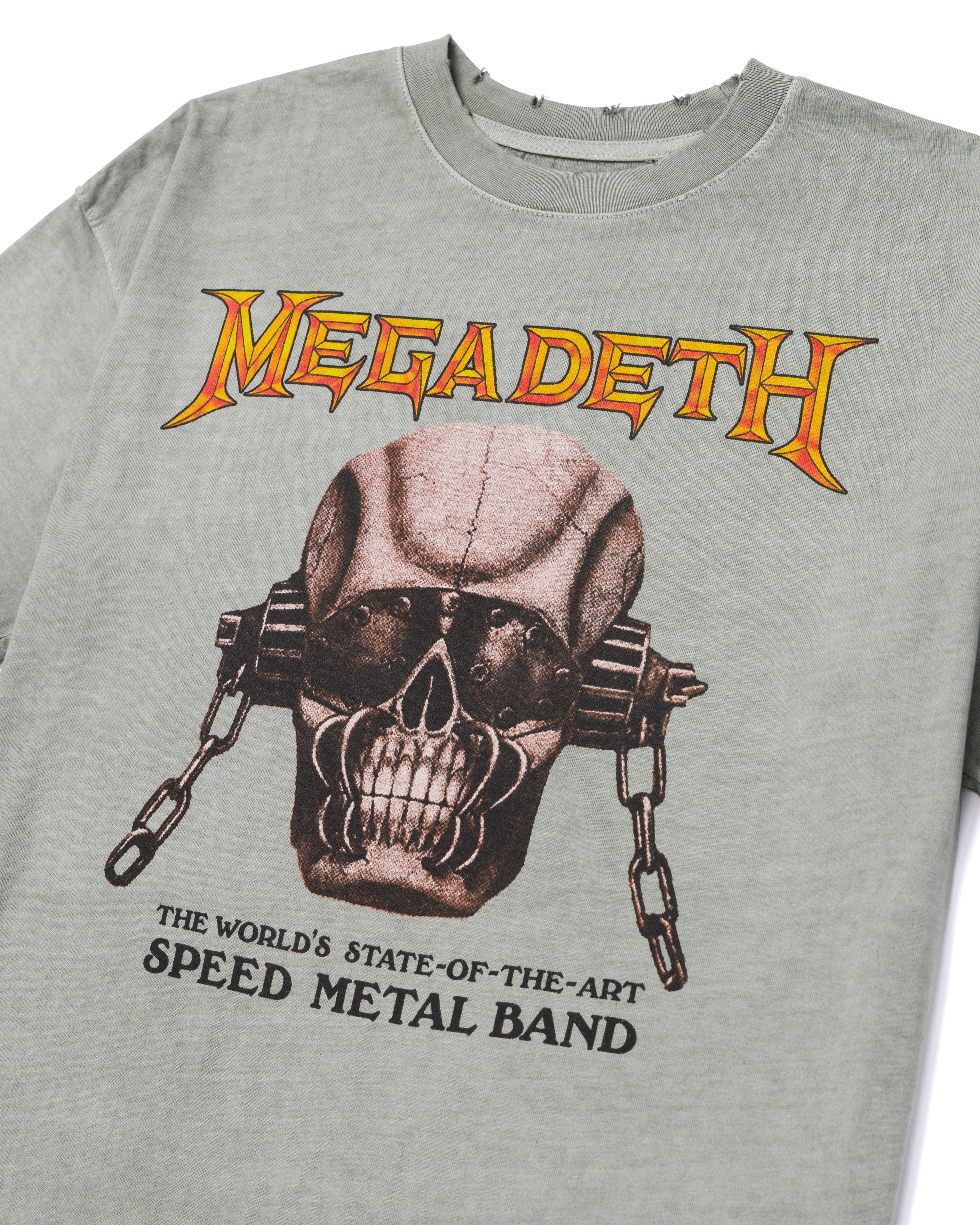 MEGADETH 'STATE' BOXY TEE