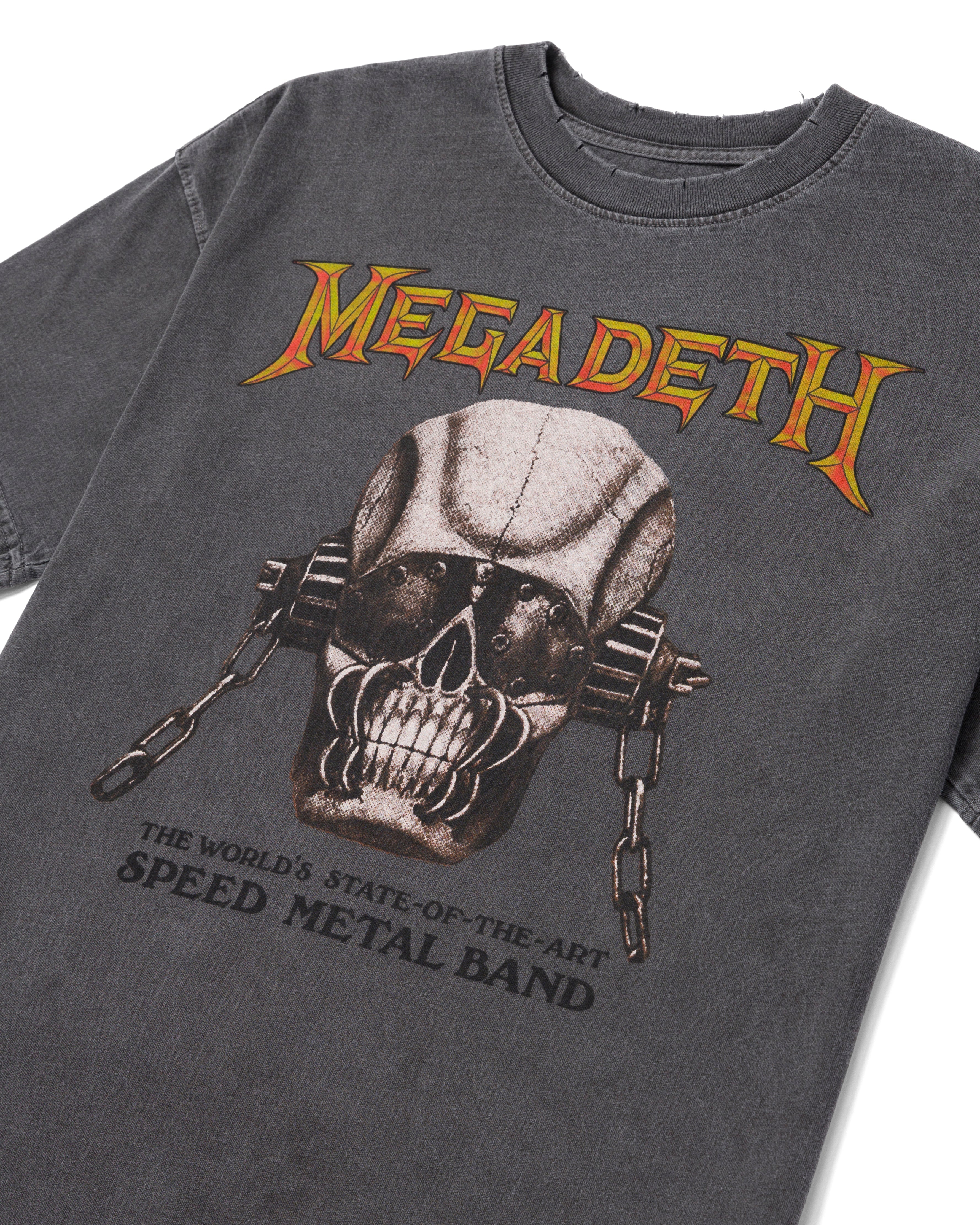 MEGADETH 'STATE' BOXY TEE