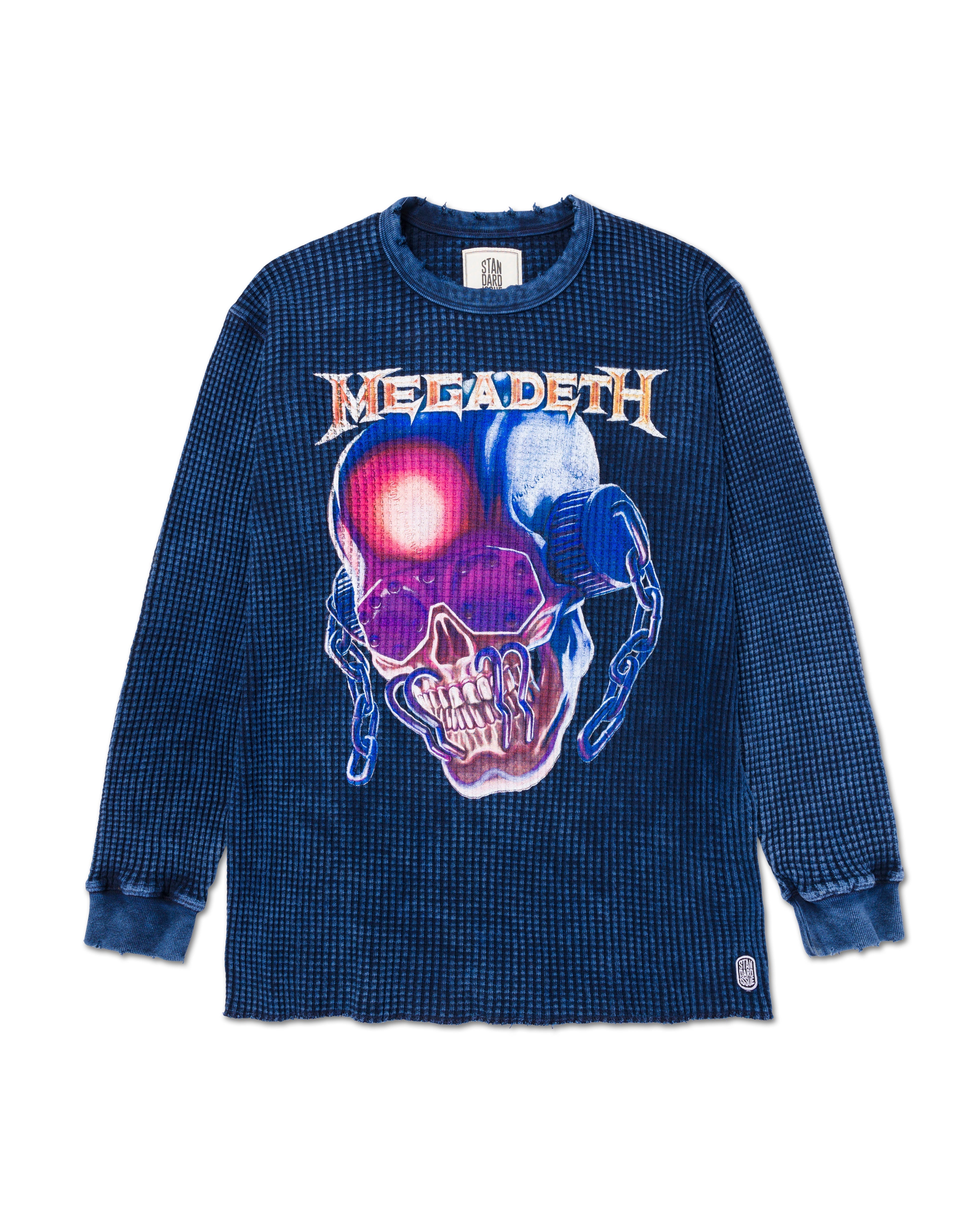MEGADETH JUMBO 'VIC' THERMAL SWEATER
