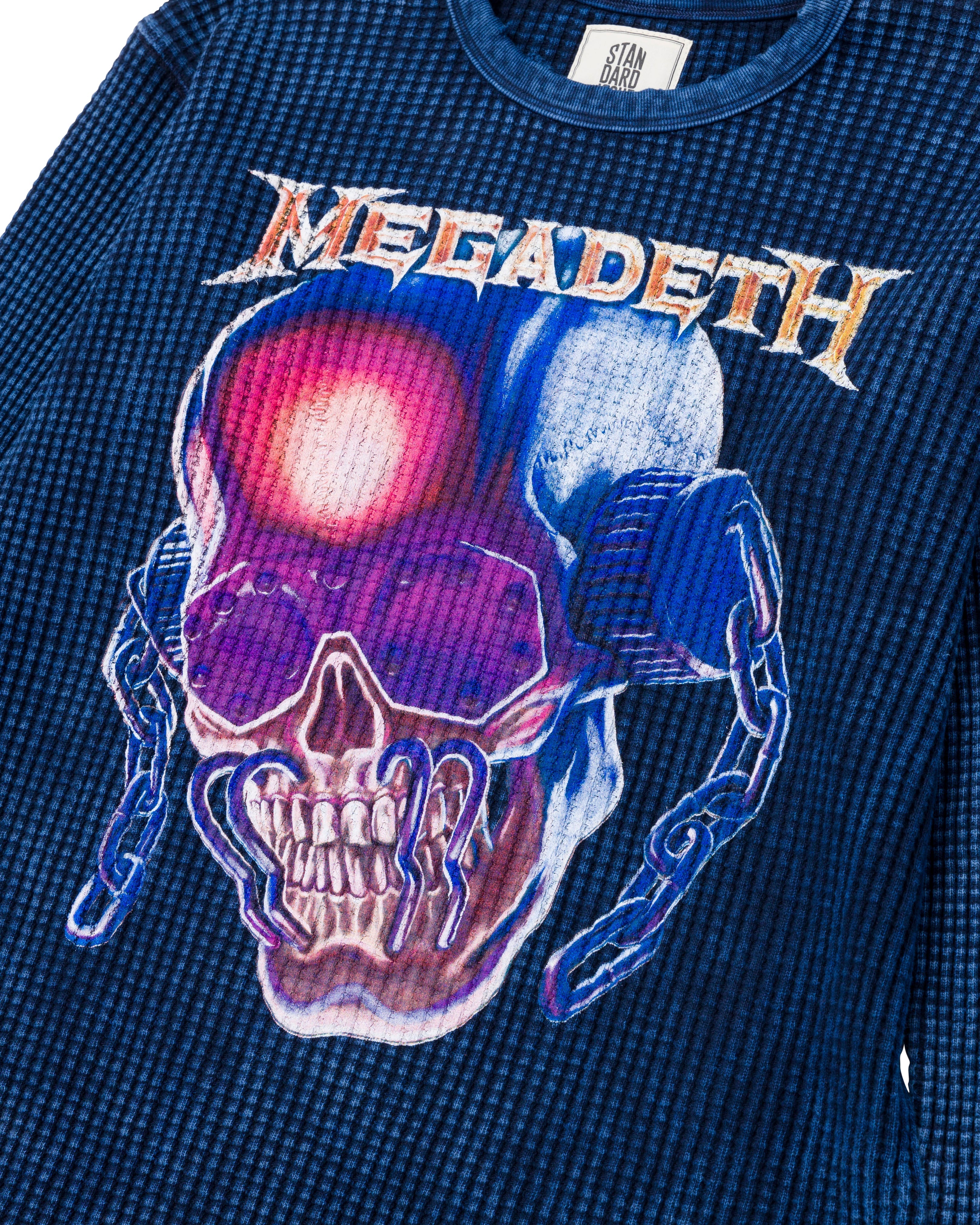 MEGADETH JUMBO 'VIC' THERMAL SWEATER