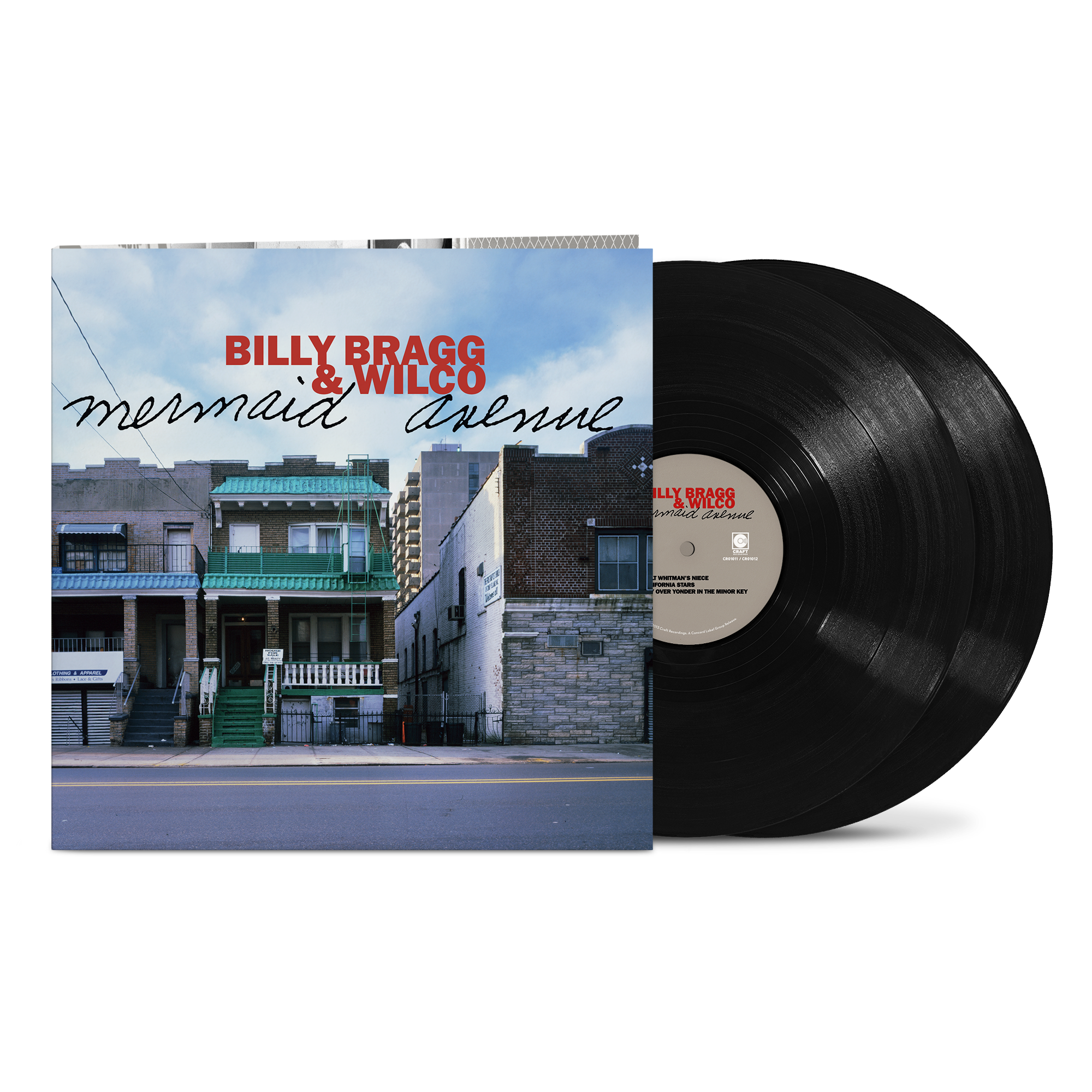 BILLY BRAGG & WILCO 'MERMAID AVENUE' 2LP – Veeps Inc