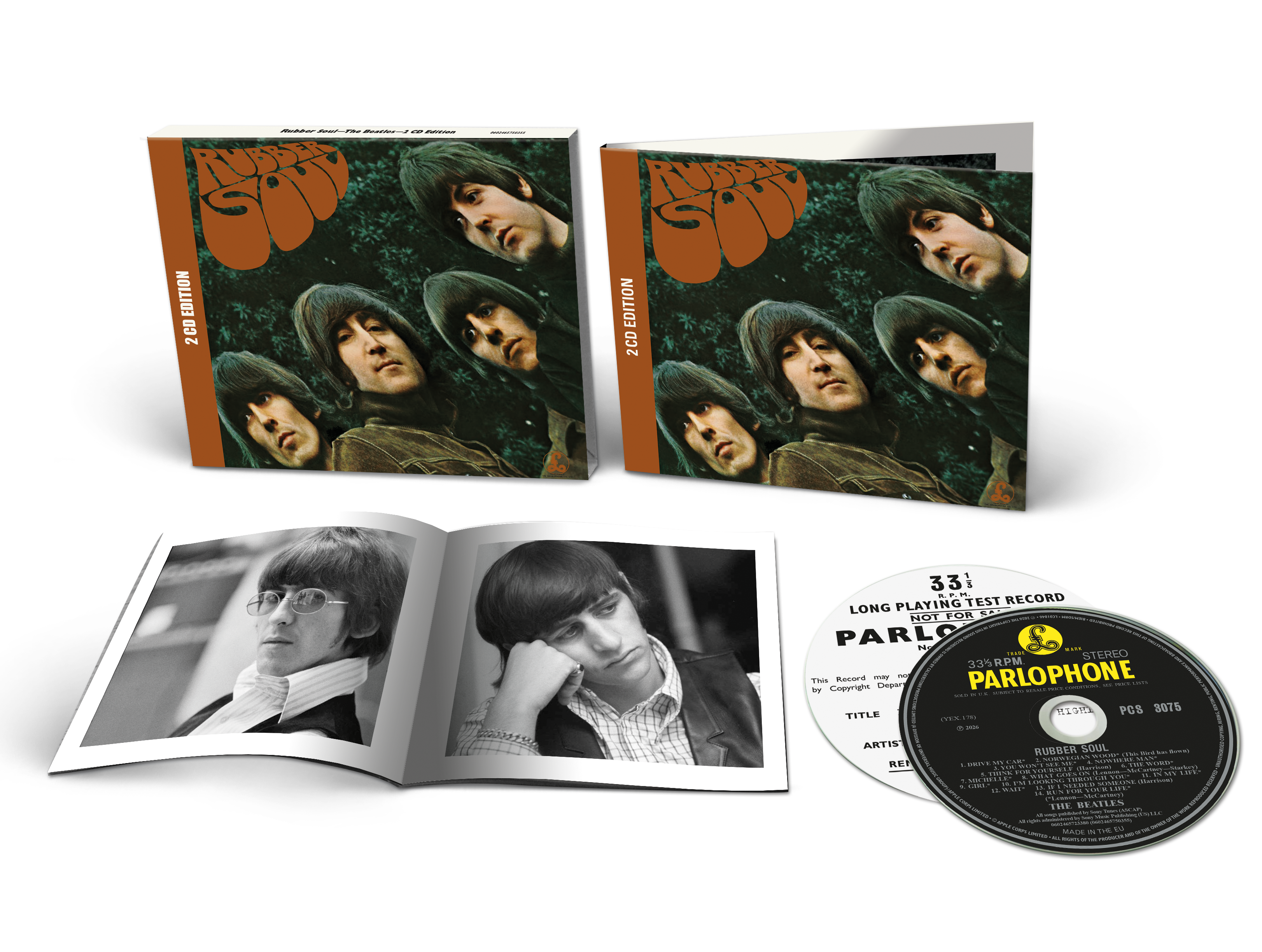THE BEATLES 'RUBBER SOUL' 2CD (Deluxe) – Veeps Inc