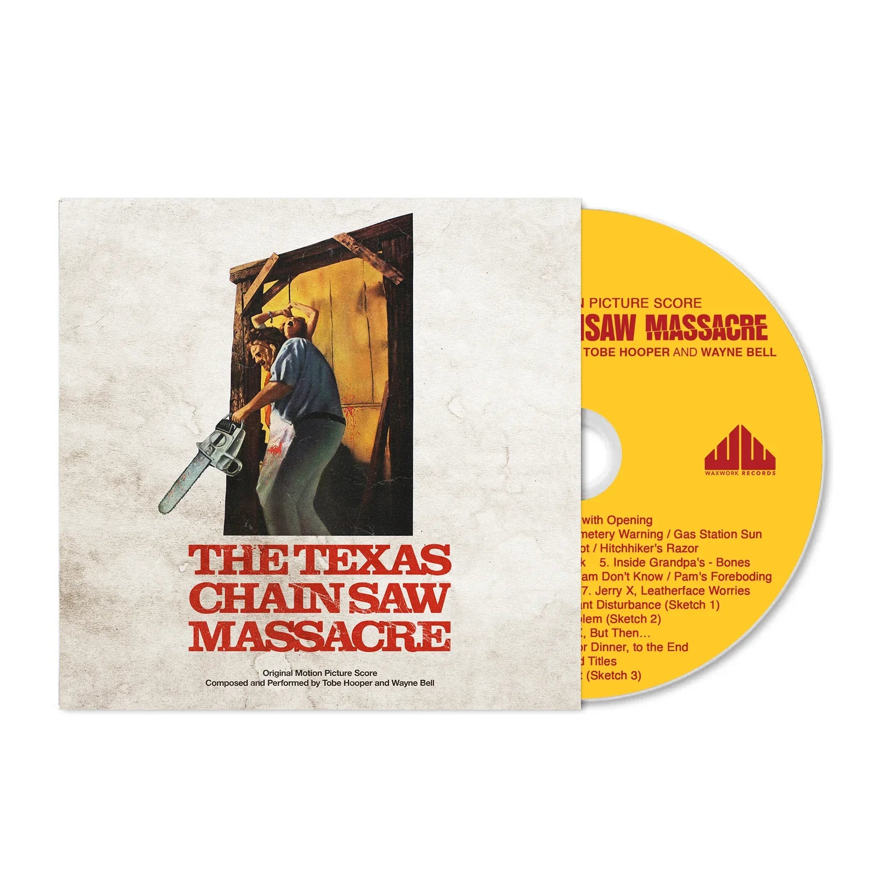 'THE TEXAS CHAINSAW MASSACRE' MOTION PICTURE SCORE CD