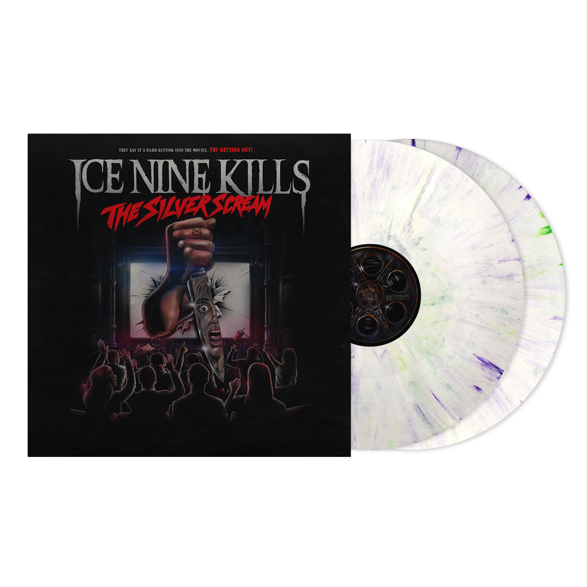ICE NINE KILLS ‘THE SILVER SCREAM’ 2LP - EXCLUSIVE - LTD. 500 - BUG PUNCH