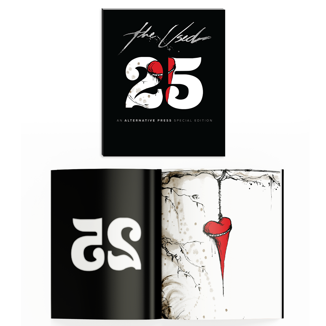 THE USED ‘IN LOVE AND DEATH’ LP + AP SPECIAL COLLECTOR'S EDITION MAGAZINE - EXCLUSIVE - LTD. 500 - GHOST