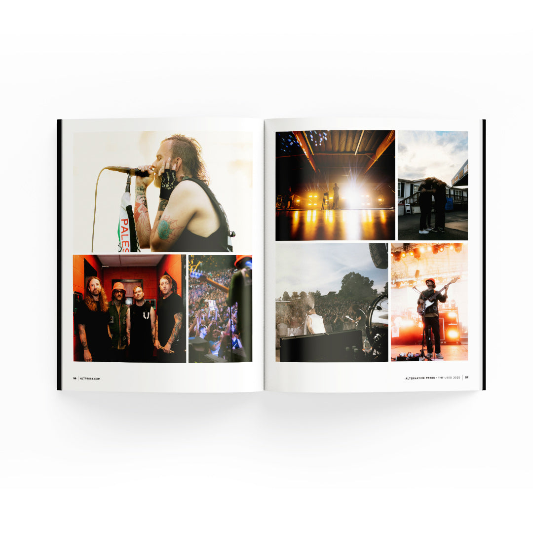 THE USED ‘IN LOVE AND DEATH’ LP + AP SPECIAL COLLECTOR'S EDITION MAGAZINE - EXCLUSIVE - LTD. 500 - GHOST