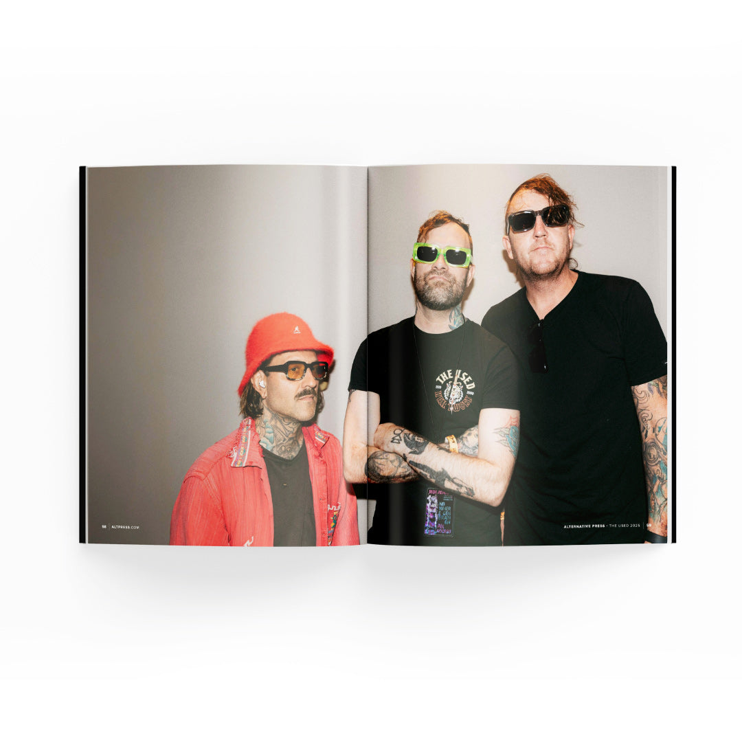 THE USED ‘IN LOVE AND DEATH’ LP + AP SPECIAL COLLECTOR'S EDITION MAGAZINE - EXCLUSIVE - LTD. 500 - GHOST