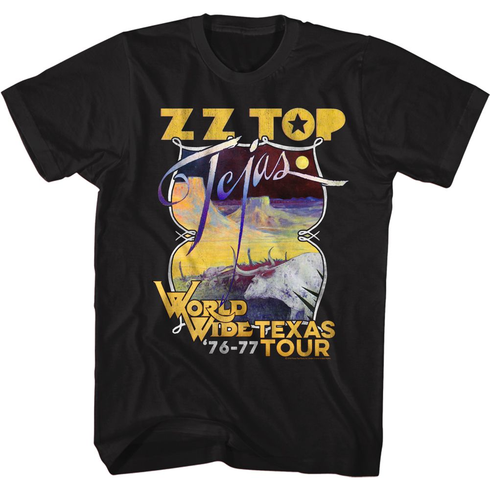 ZZ TOP - TEJAS TOUR SHIRT – Veeps Inc