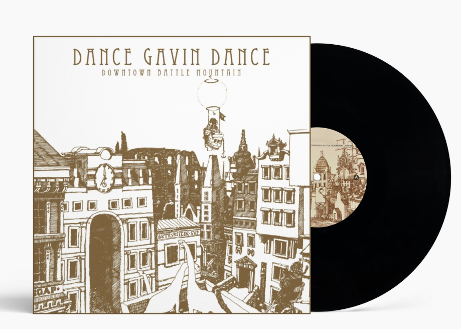 DANCE GAVIN DANCE 'DOWNTOWN BATTLE MOUNTAIN' LP - ECO BLACK
