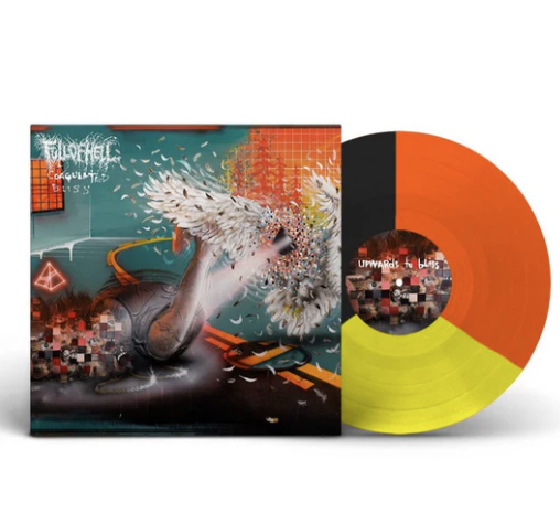 FULL OF HELL 'COAGULATED BLISS' LP - ORANGE/BLACK/YELLOW