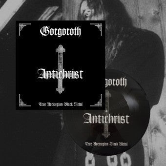 Gorgoroth Antichrist LP Half Black Half White