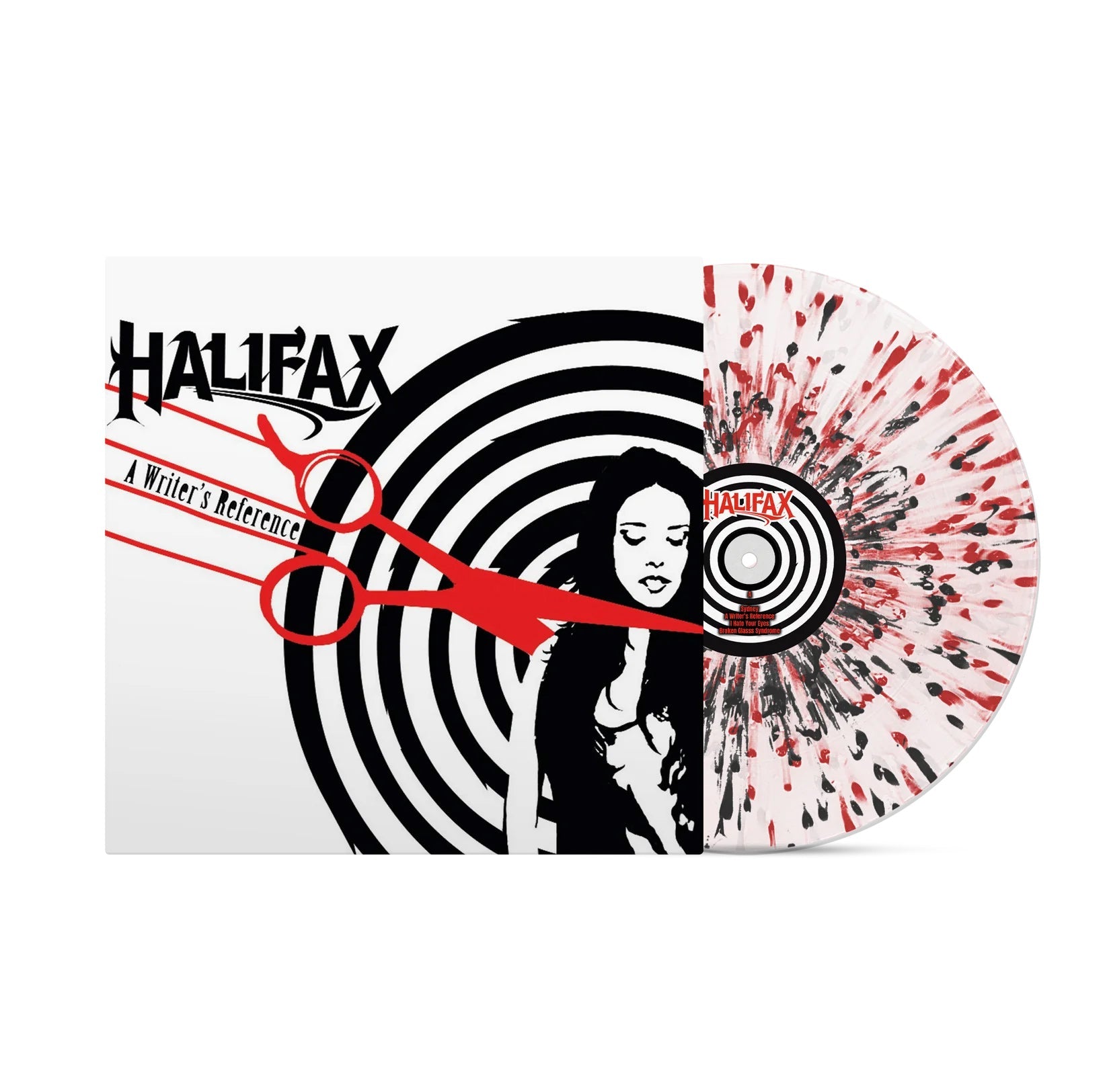 HALIFAX 'A WRITER'S REFERENCE' LP - HEAVY SPLATTER