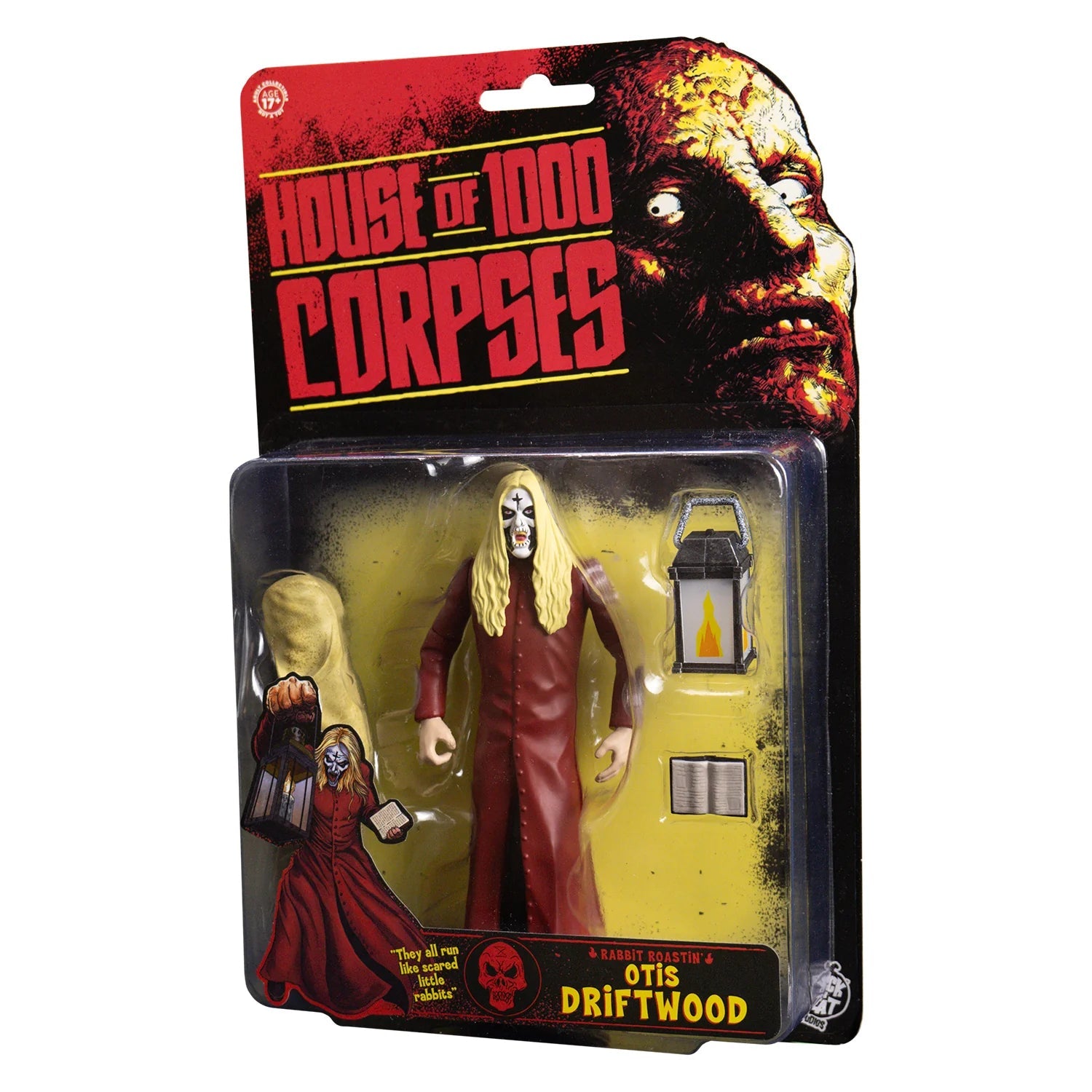 House of 1000 Corpses Otis 5 Inch Action Figure Packaging Side