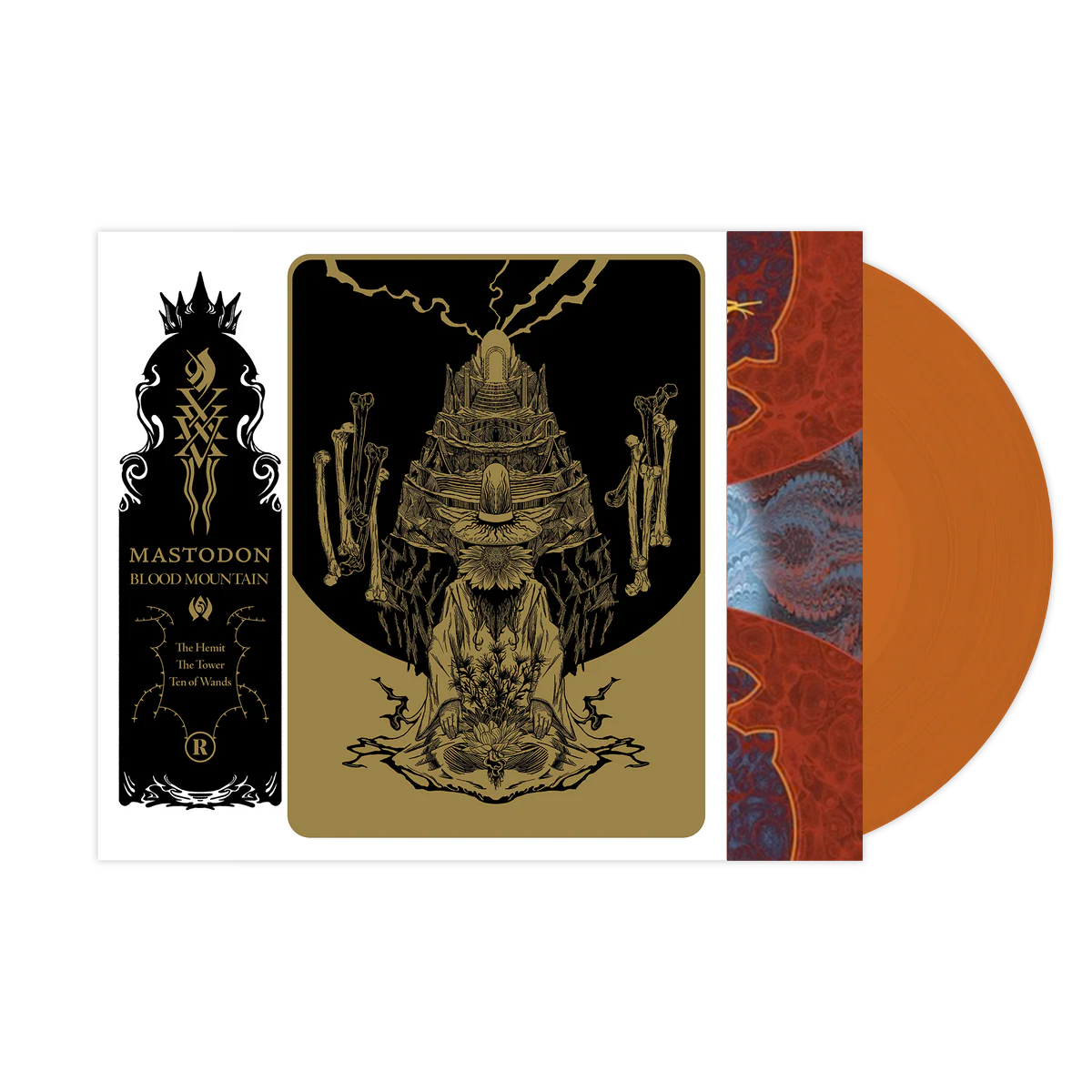 MASTODON 'BLOOD MOUNTAIN' LP (Exclusive ' Orange Vinyl) w/ SIGNED