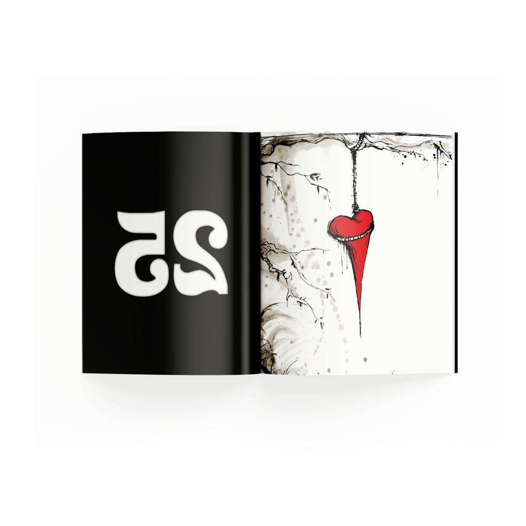 THE USED ‘IN LOVE AND DEATH’ LP + AP SPECIAL COLLECTOR'S EDITION MAGAZINE - EXCLUSIVE - LTD. 500 - GHOST