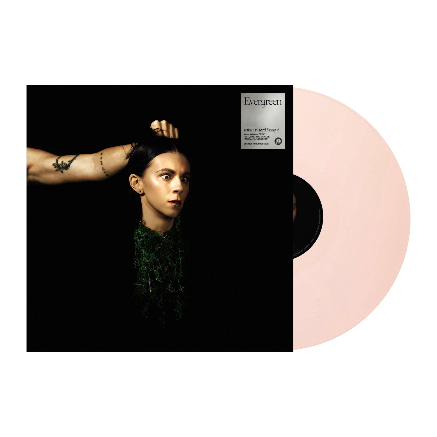 PVRIS ‘EVERGREEN’ LP - EXCLUSIVE - LTD. 500 - SONNET PINK