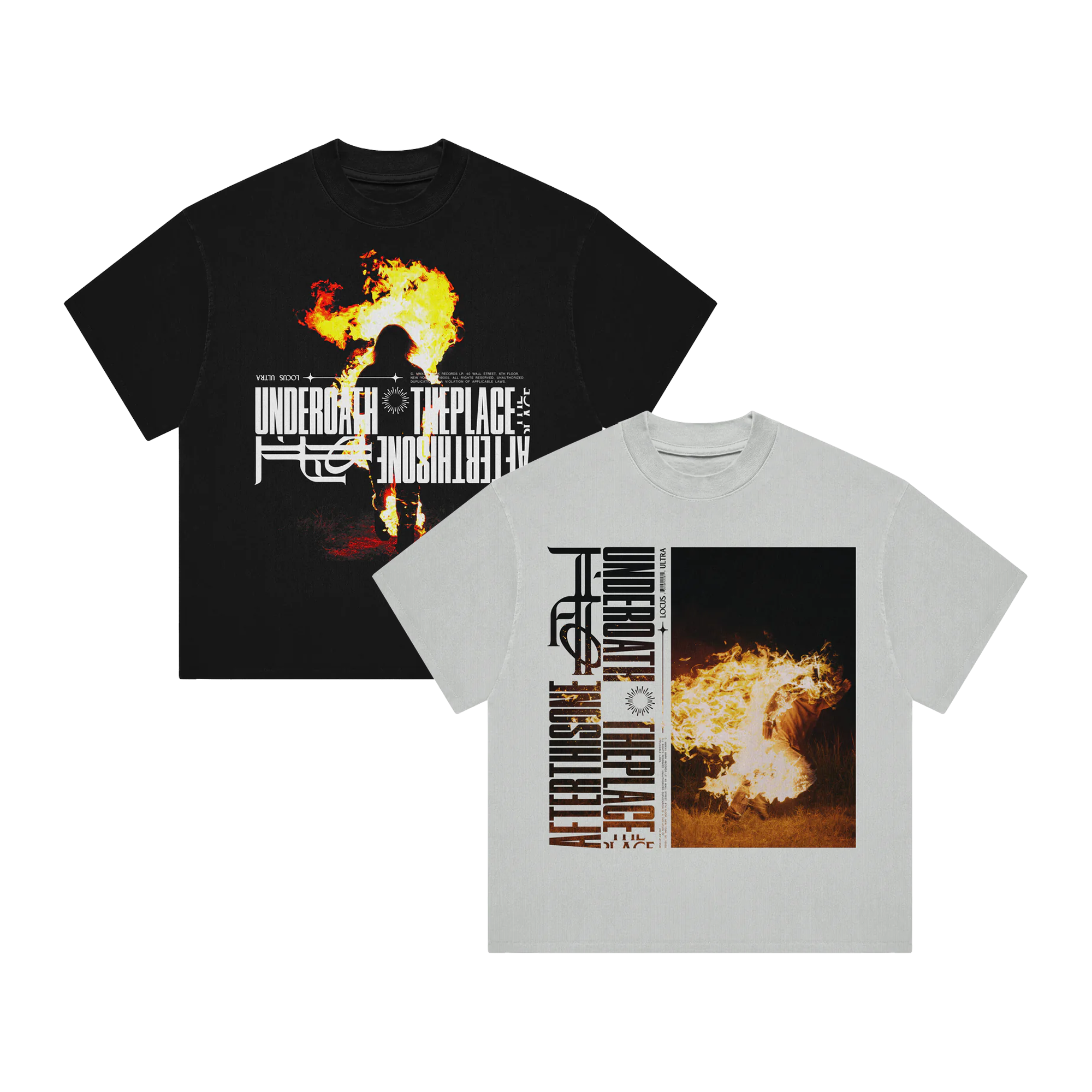 UNDEROATH 'FIRE RUN' LIMITED EDITION T-SHIRT