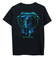 Metallica Ride The Lightning Neon Logo T Shirt