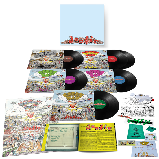 GREEN DAY 'DOOKIE' LP BOX SET - 30TH ANNIVERSARY DELUXE EDITION