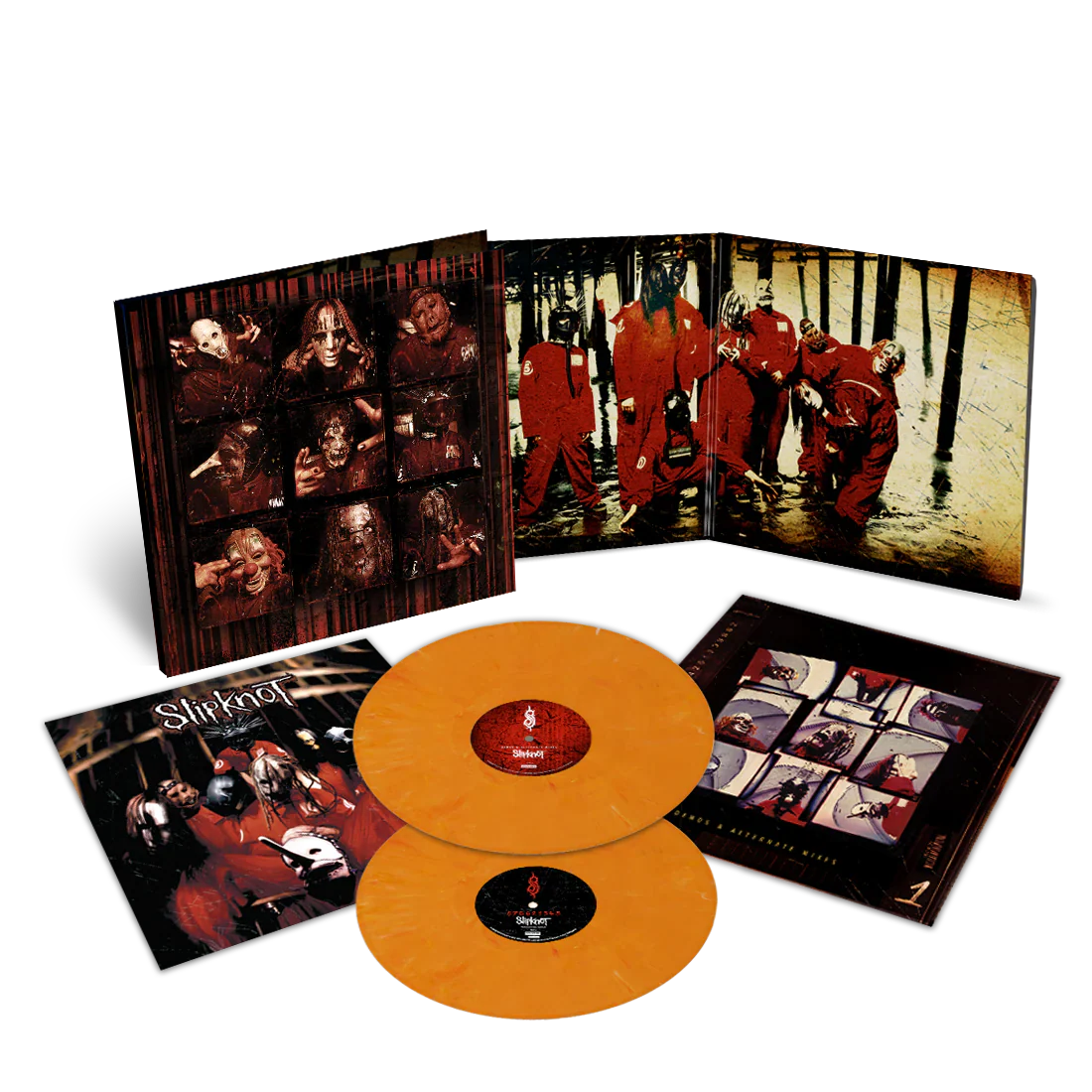 SLIPKNOT 'SLIPKNOT' 2LP (25th Anniversary Edition, Citrus Vinyl