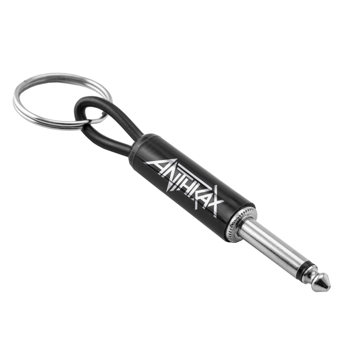 ANTHRAX LOGO GUITAR PLUG KEYCHAIN