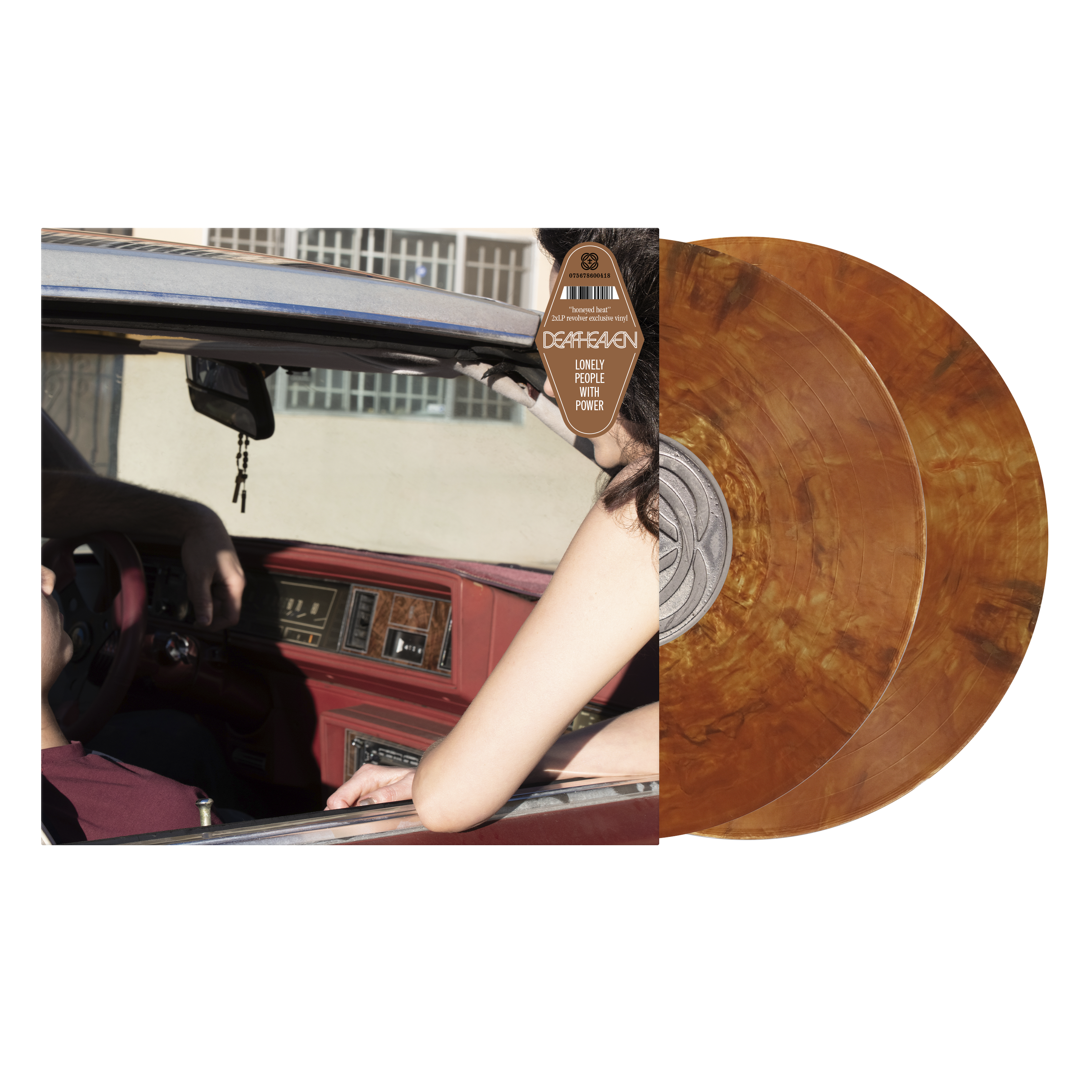 DEAFHEAVEN ‘LONELY PEOPLE WITH POWER’ 2LP - EXCLUSIVE - LTD. 500 - HONEYED HEAT