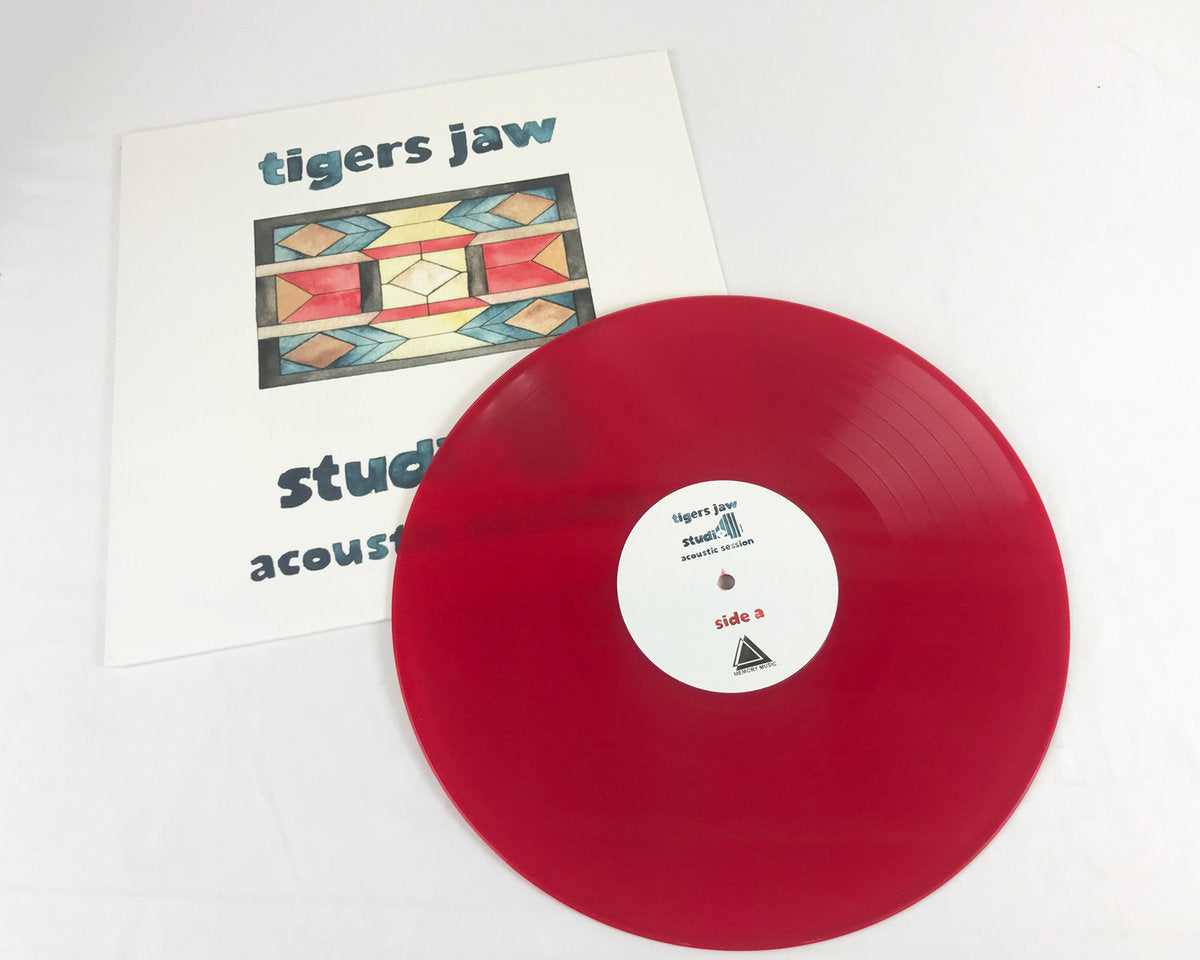 TIGERS JAW 'STUDIO 4 ACOUSTIC SESSION' LP - RED