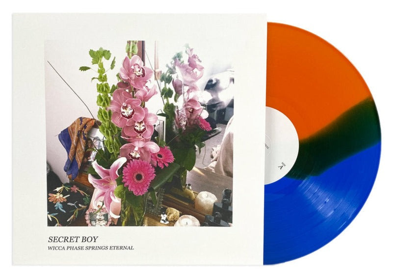 WICCA PHASE SPRINGS ETERNAL 'SECRET BOY' LP - BLUE/ORANGE