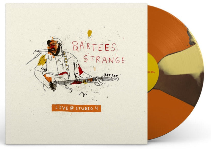 BARTEES STRANGE 'LIVE AT STUDIO 4' LP - ORANGE BROWN/YELLOW TWISTER
