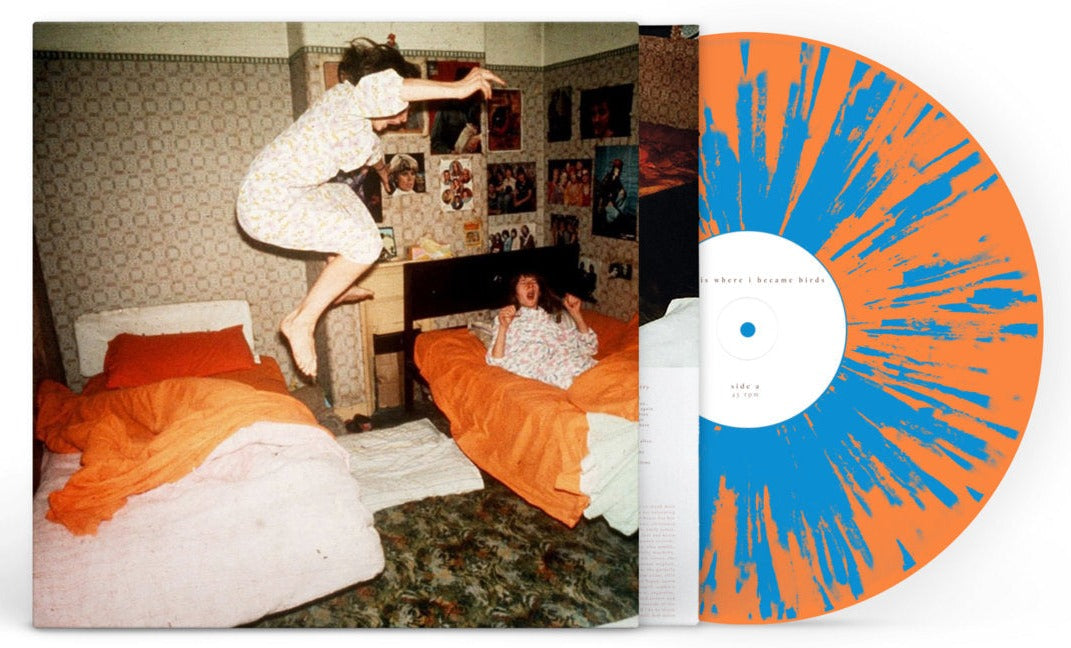 HOME IS WHERE 'I BECAME BIRDS' LP - TANGERINE/SKY BLUE SPLATTER