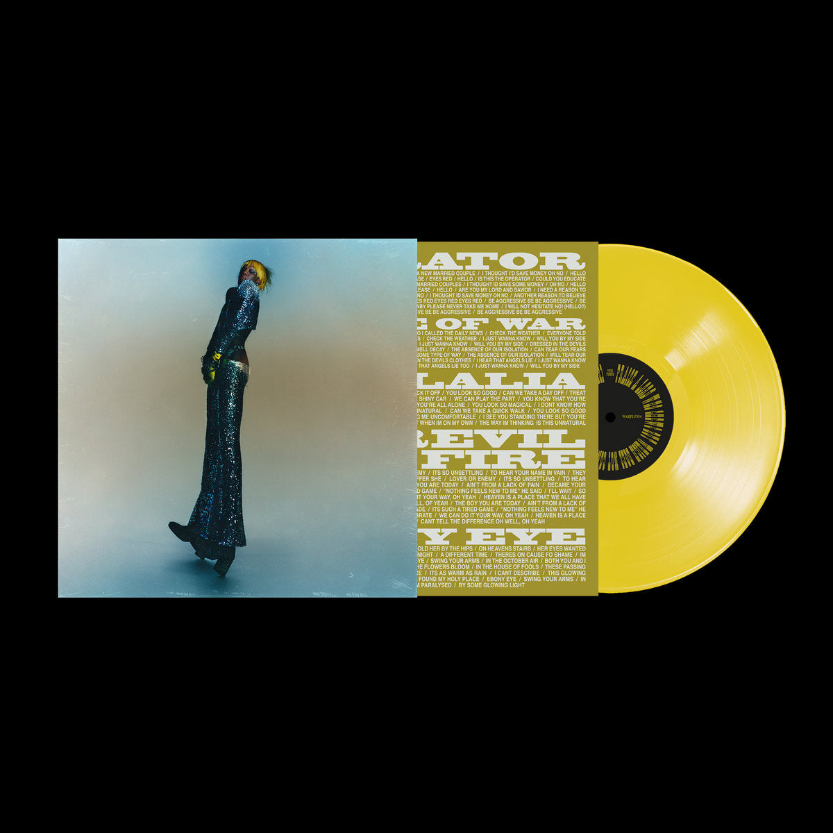 YVES TUMOR 'PRAISE A LORD WHO CHEWS BUT WHICH DOES NOT CONSUME; (OR SIMPLY, HOT BETWEEN WORLDS)' LP - YELLOW