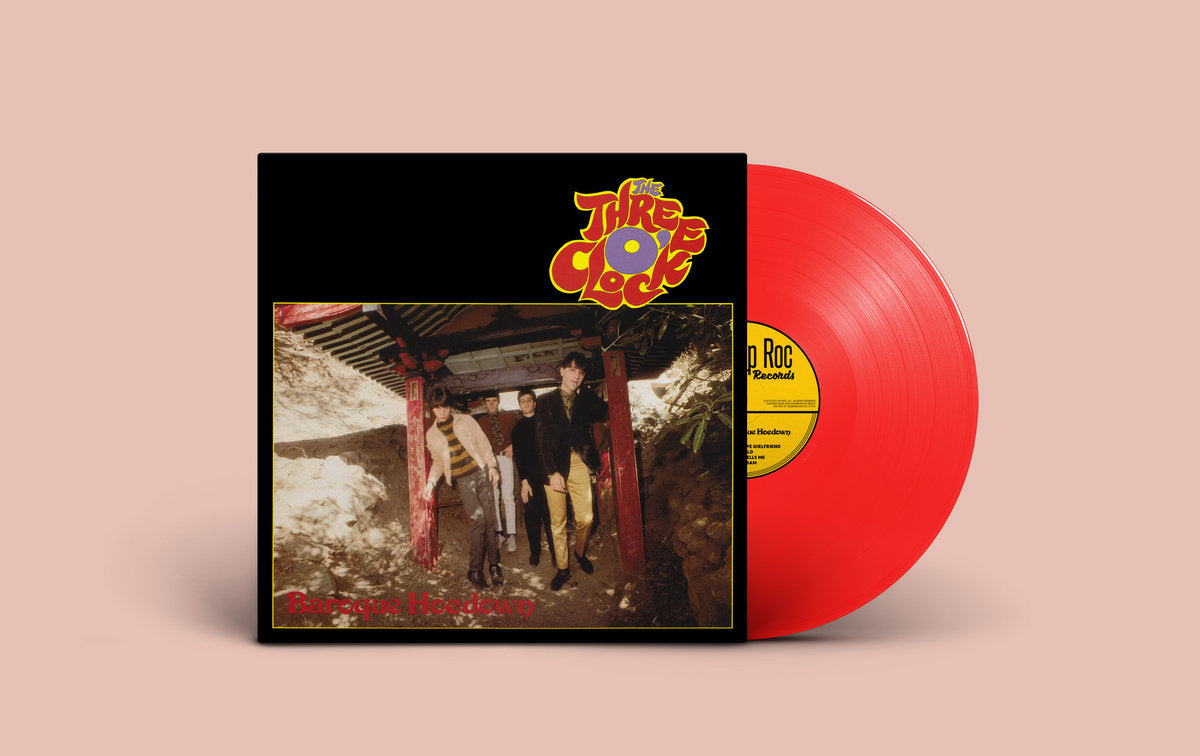 THE THREE O'CLOCK 'BAROQUE HOEDOWN' EXPANDED EDITION LP - TRANSLUCENT RED