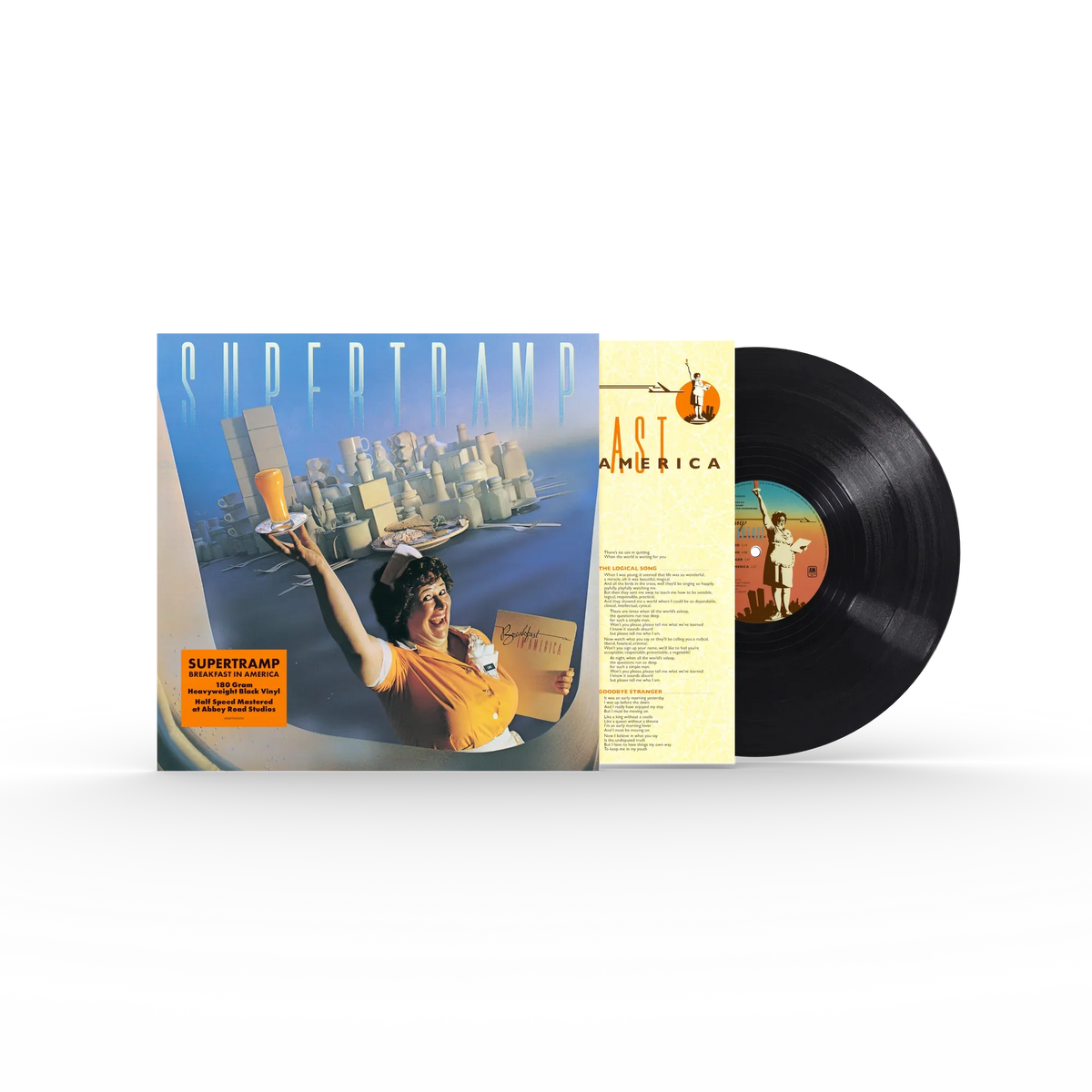 SUPERTRAMP 'BREAKFAST IN AMERICA' LP - 180 GRAM/HALF-SPEED