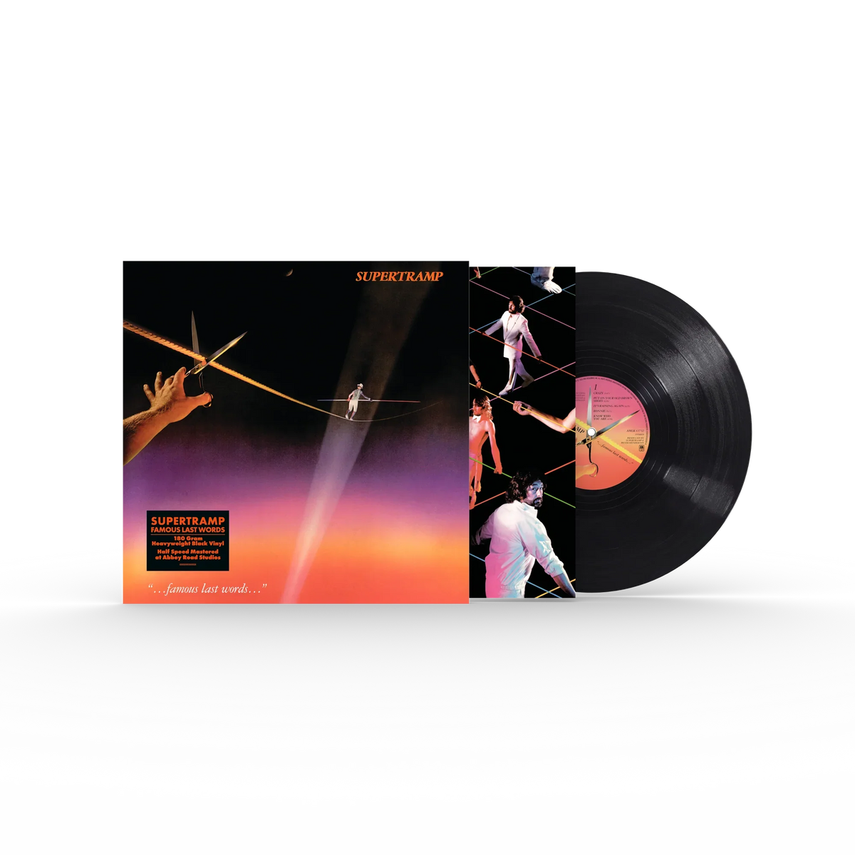 SUPERTRAMP '...FAMOUS LAST WORDS...' LP - 180 GRAM/HALF-SPEED