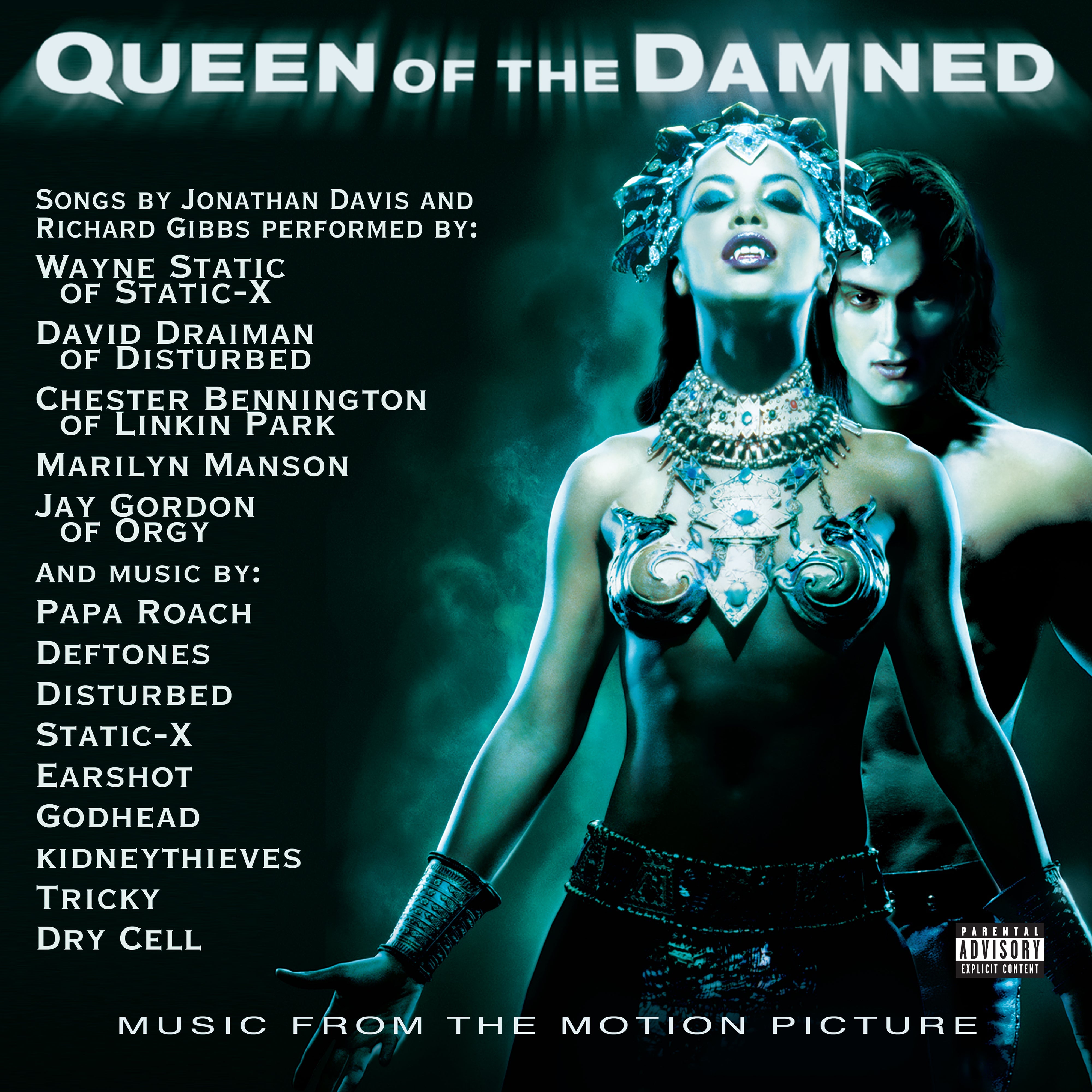 QUEEN OF THE DAMNED SOUNDTRACK 2LP (Exclusive – Limited to 1000, Electric Blue Vinyl)